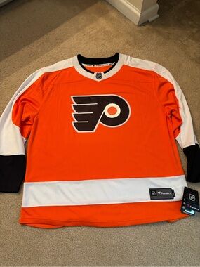 Philadelphia Flyers Fanatics Breakaway Jersey, NWT, 2XL